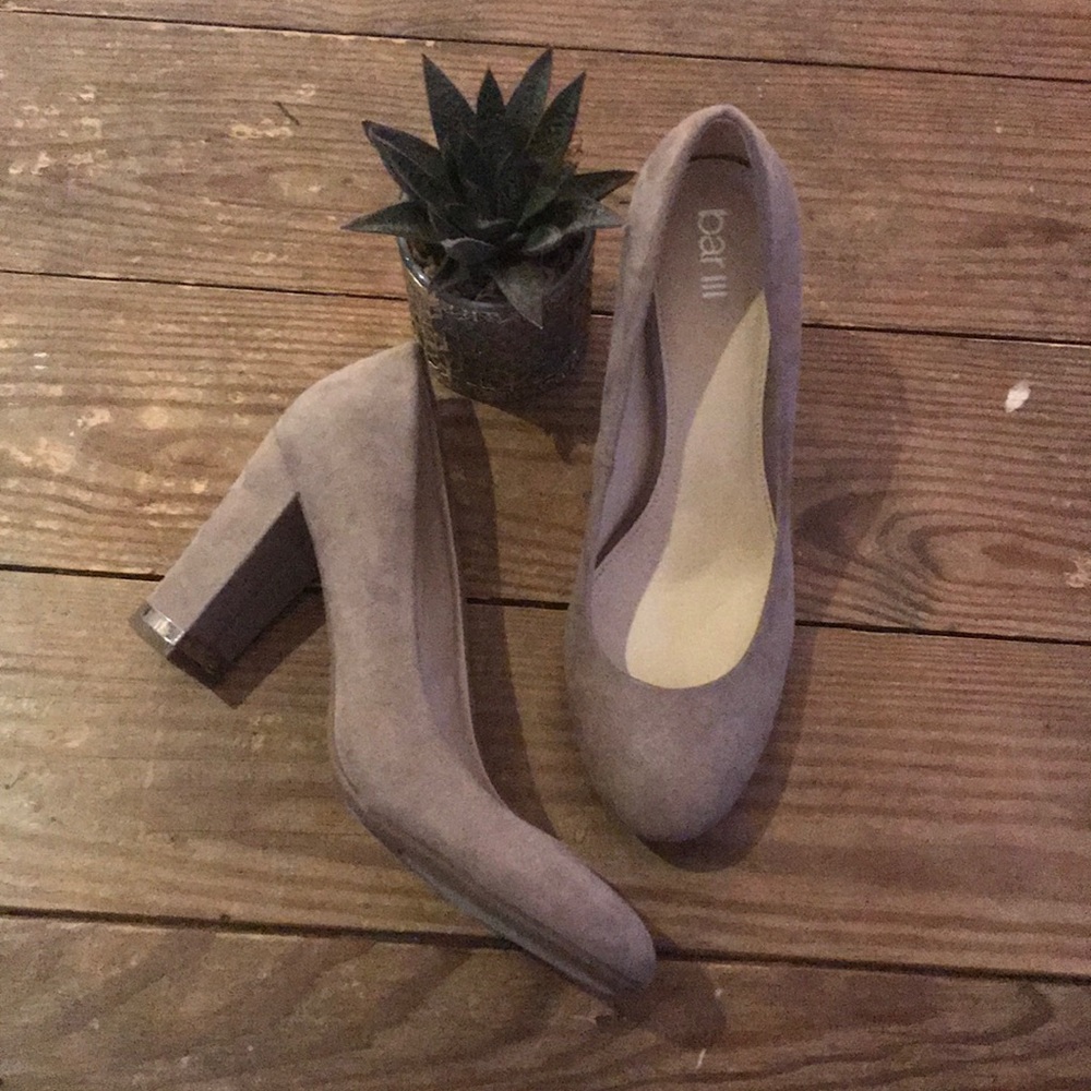 Bar III heels